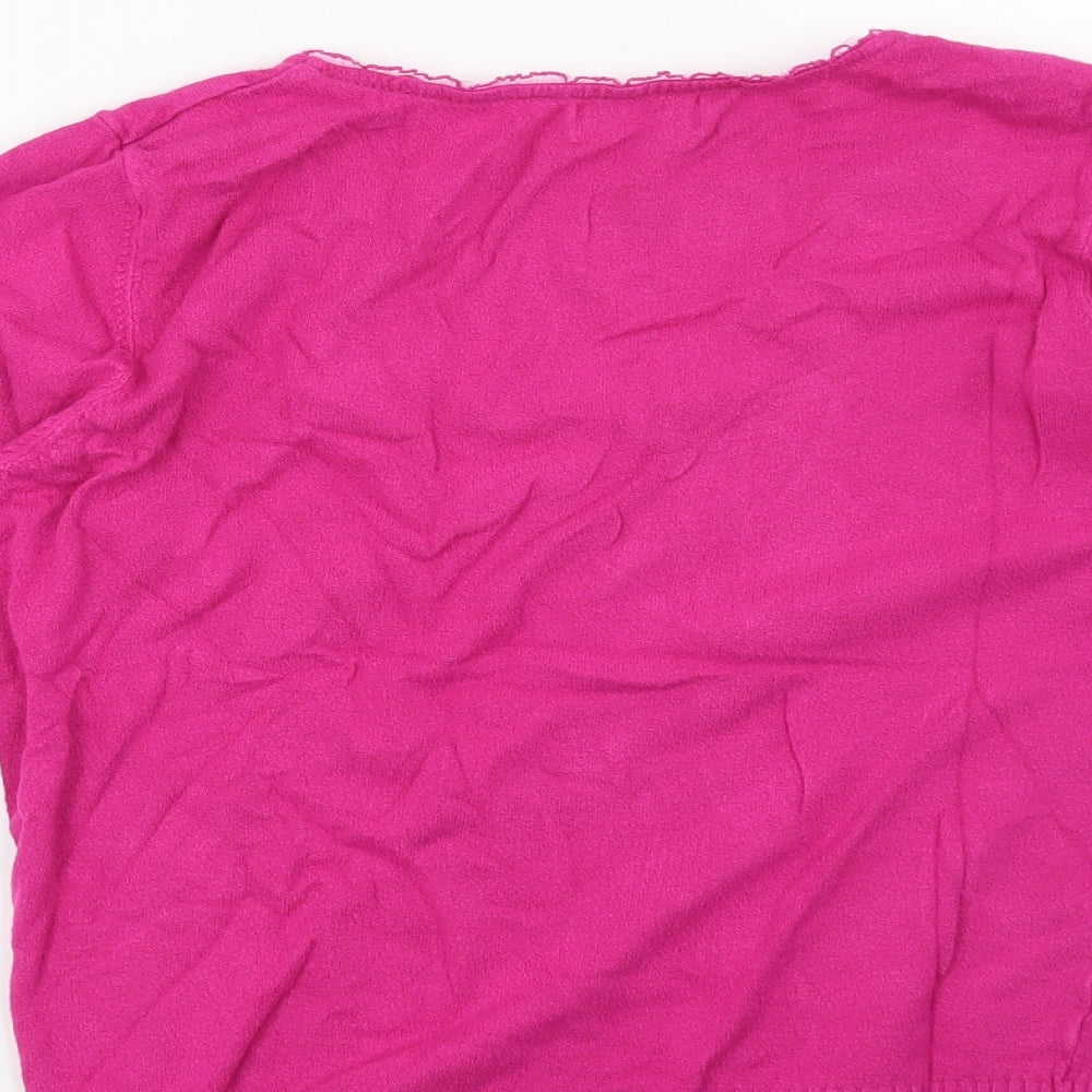Per Una Womens Pink   Pullover Jumper Size 14