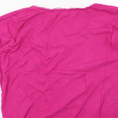 Per Una Womens Pink   Pullover Jumper Size 14