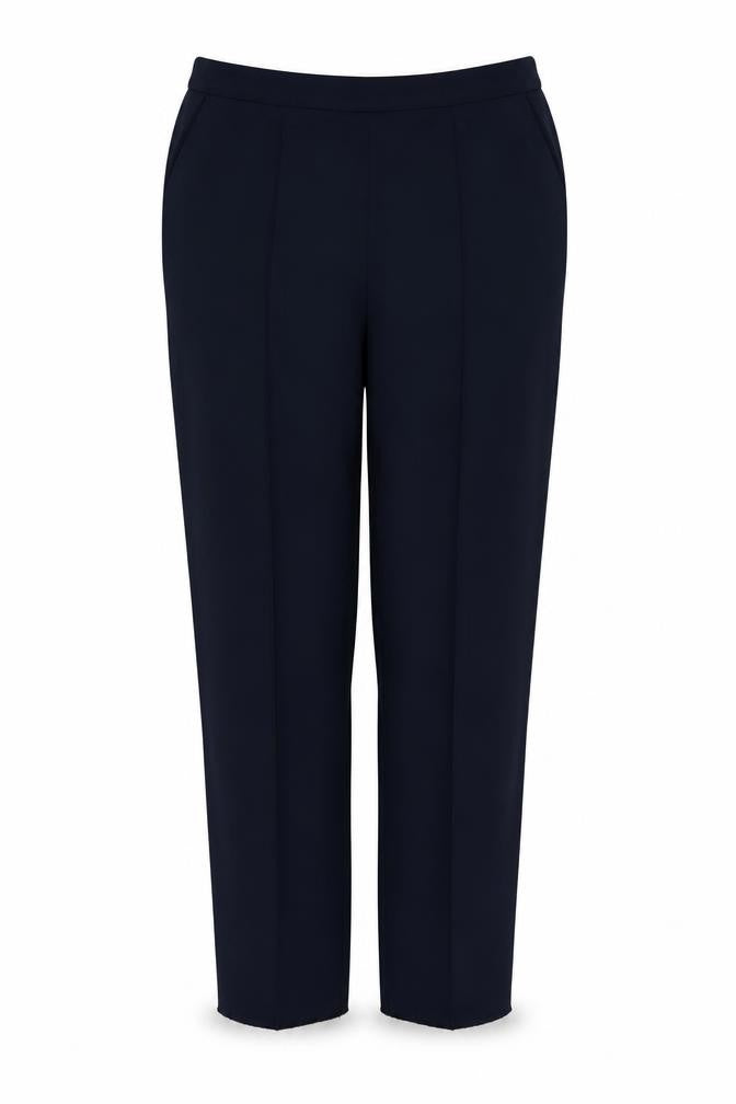 Womens UK Size 14 ISLE Regular Fit  Blue Trousers