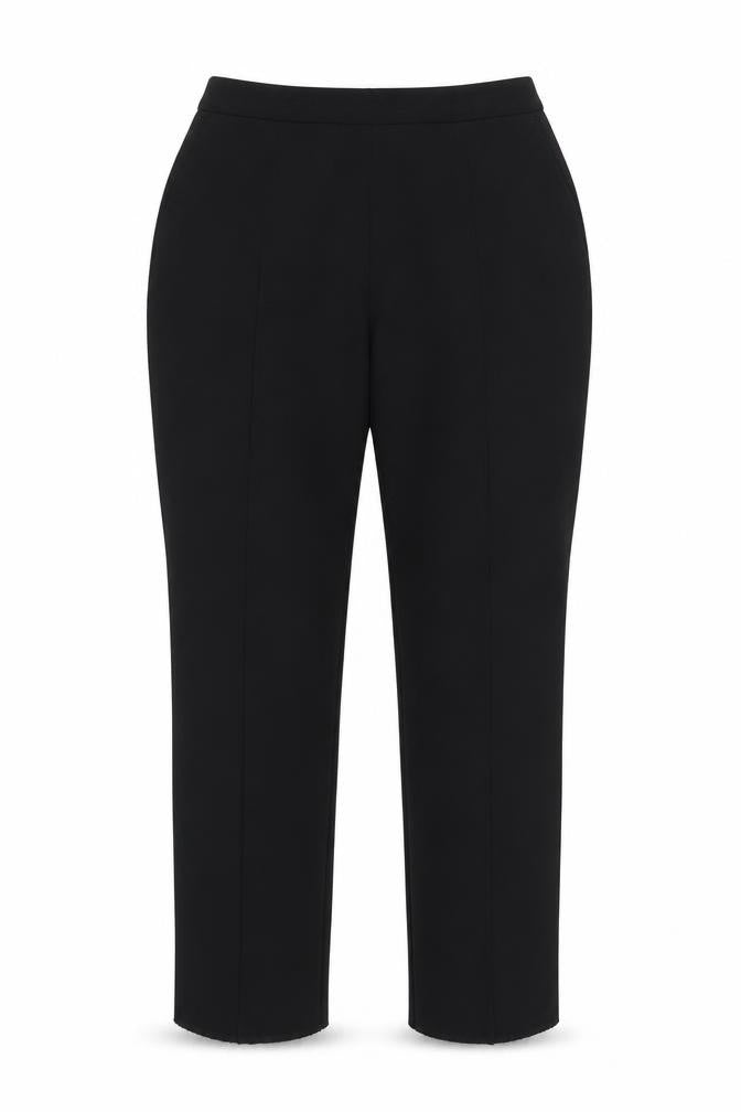 Womens UK Size 14 ISLE Regular Fit  Black Trousers