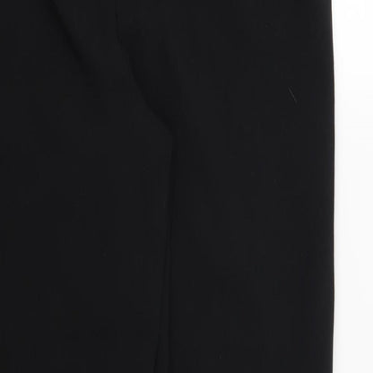 Womens UK Size 14 ISLE Regular Fit  Black Trousers