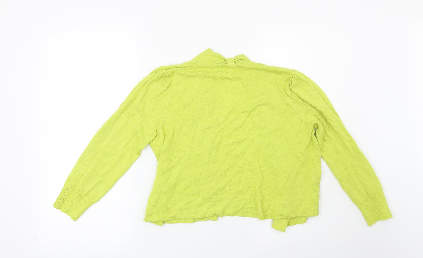 Wallis Womens Green   Cardigan Jumper Size M