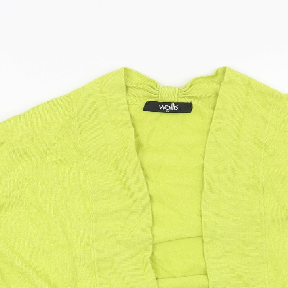 Wallis Womens Green   Cardigan Jumper Size M