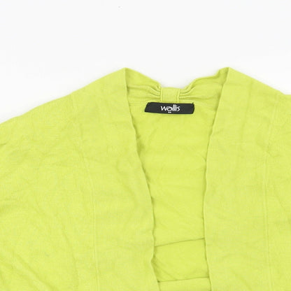 Wallis Womens Green   Cardigan Jumper Size M