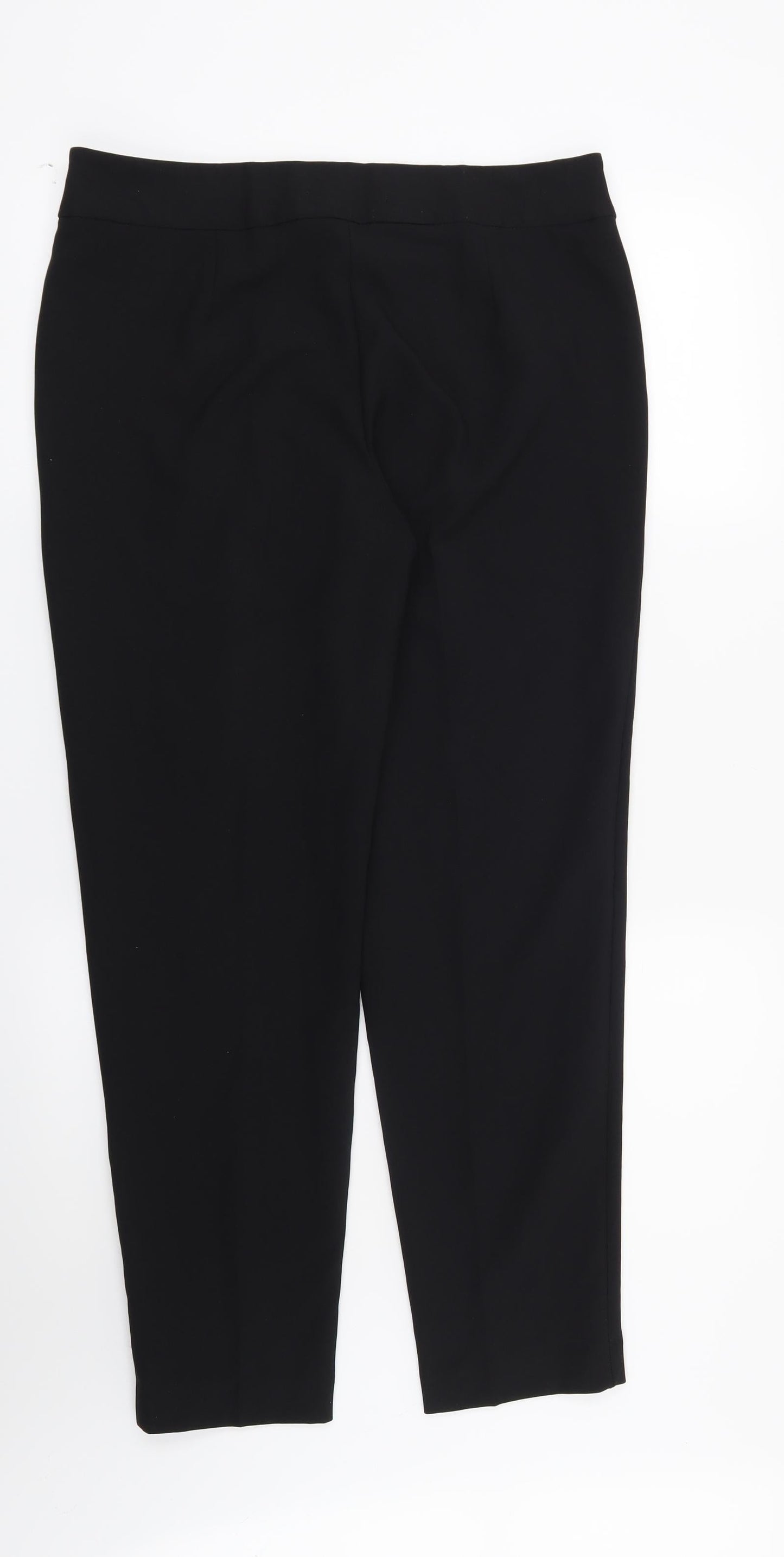George Womens Black   Trousers  Size 12 L29 in