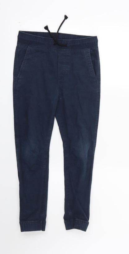 H&M Boys Blue   Chino Trousers Size 9 Years