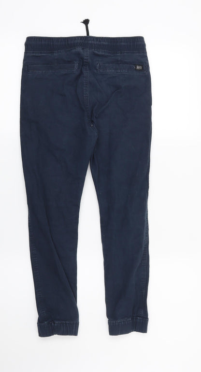 H&M Boys Blue   Chino Trousers Size 9 Years