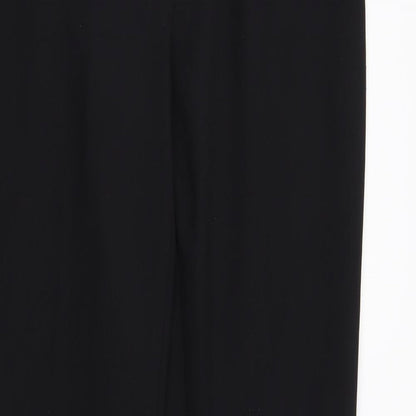 George Womens Black   Trousers  Size 12 L32 in