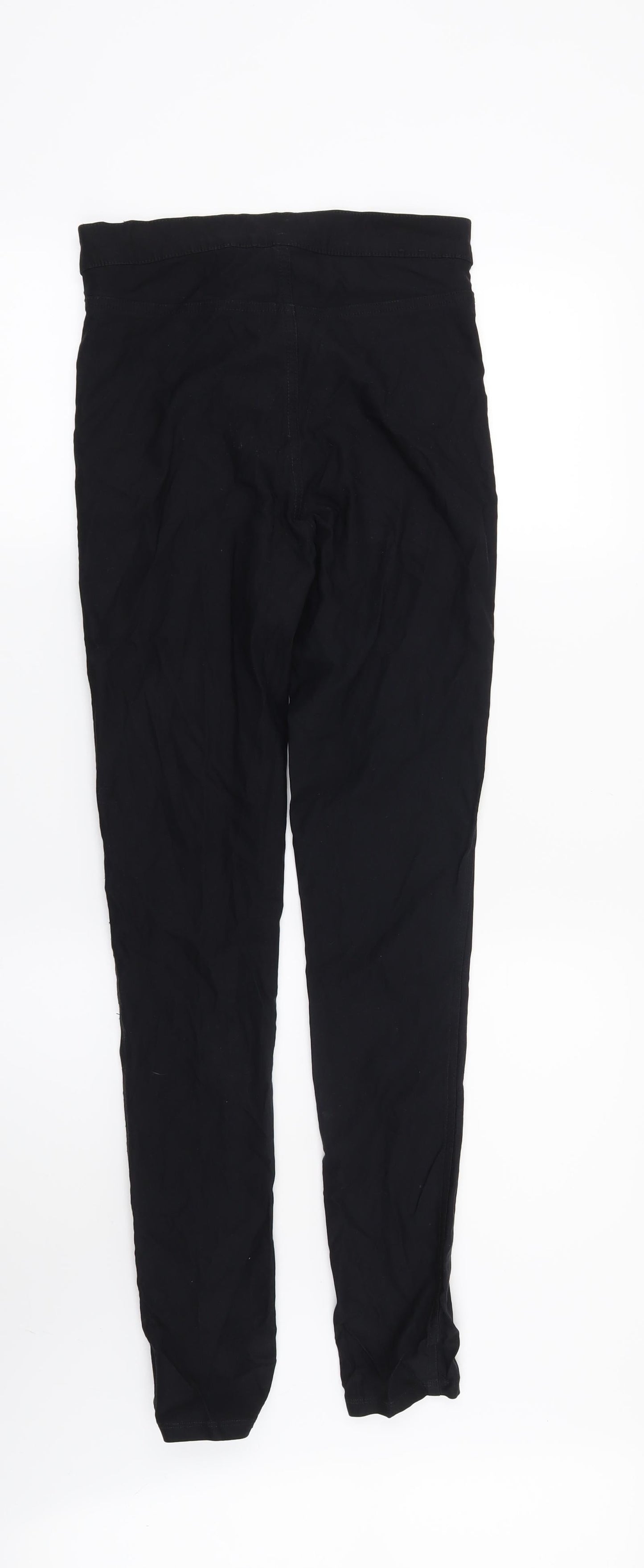 Womens UK Size 10 H&M Regular Fit  Black Trousers