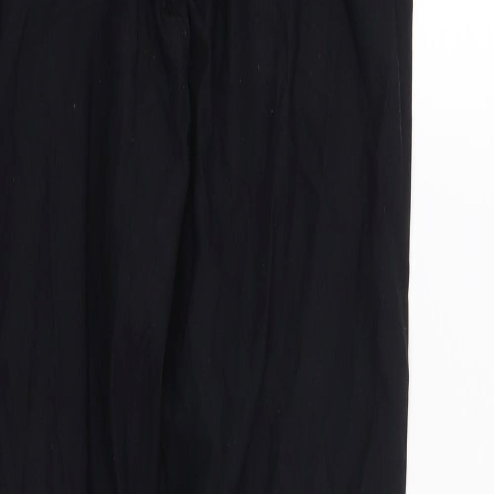 Womens UK Size 10 H&M Regular Fit  Black Trousers