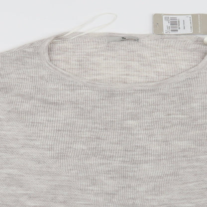 Tu Womens Beige   Pullover Jumper Size 10