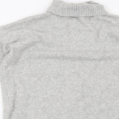 H&M Womens Grey   Pullover Jumper Size S