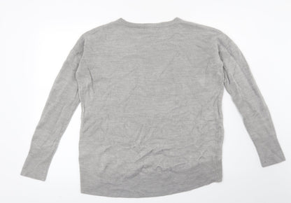 Primark Womens Grey   Pullover Jumper Size 10