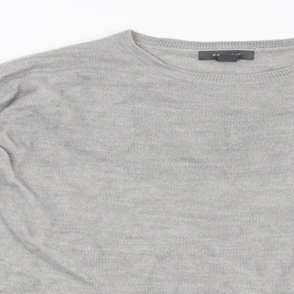 Primark Womens Grey   Pullover Jumper Size 10