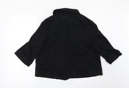 F&F Womens Black   Jacket Blazer Size 14