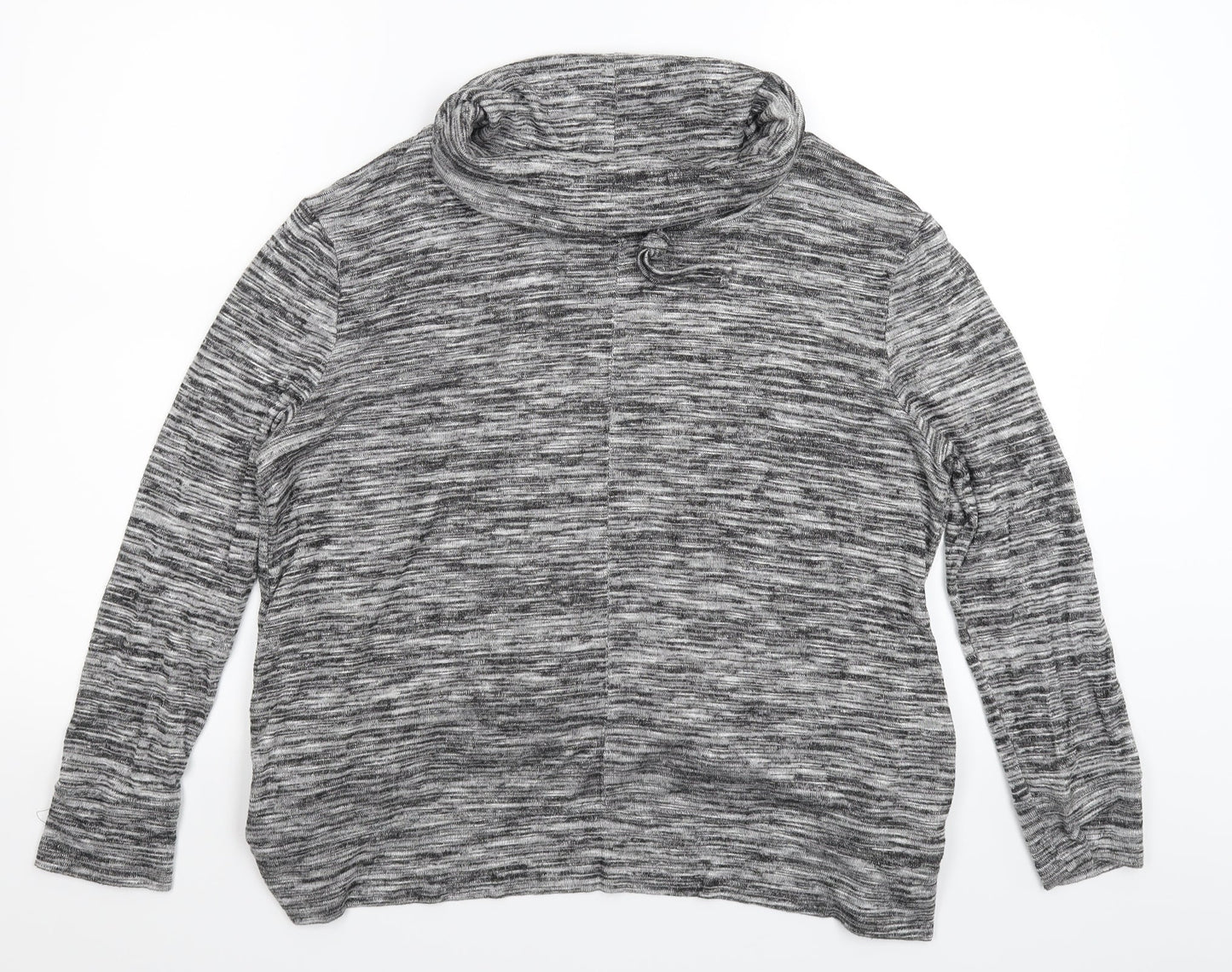 Preworn Womens Grey  Knit Pullover Jumper Size L