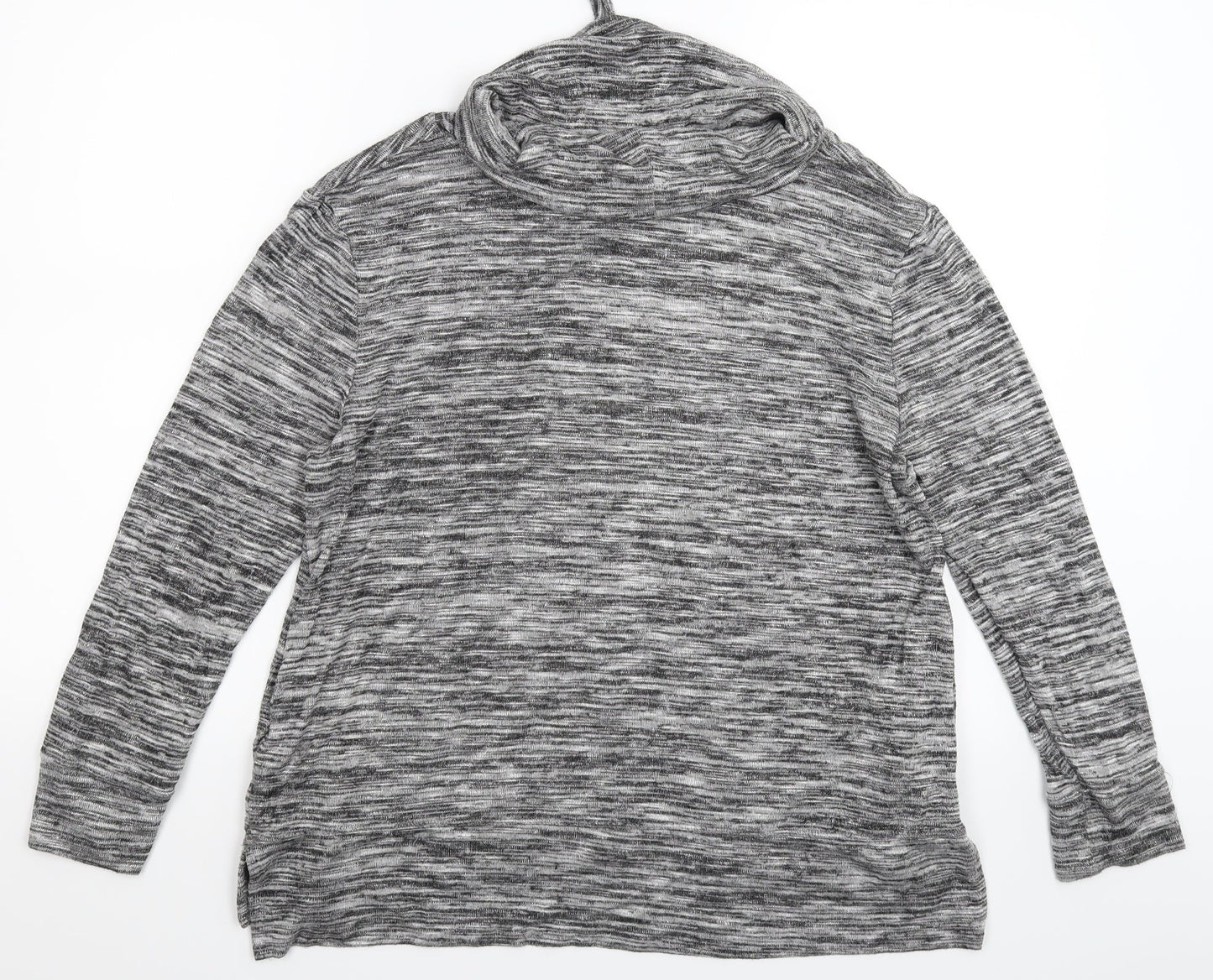 Preworn Womens Grey  Knit Pullover Jumper Size L