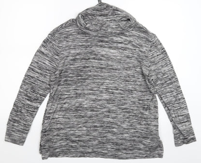 Preworn Womens Grey  Knit Pullover Jumper Size L