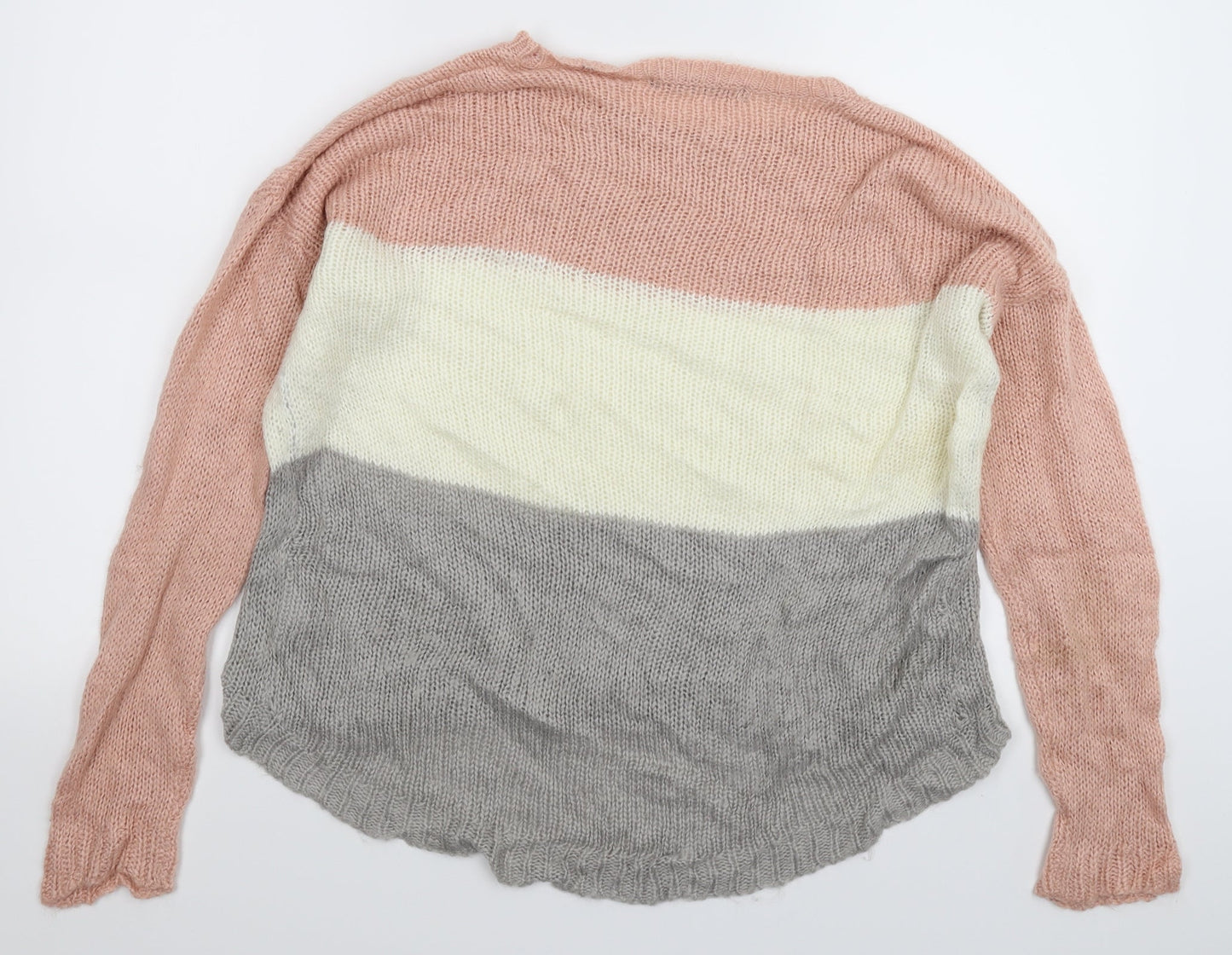 Select Womens Multicoloured  Knit Pullover Jumper Size 14