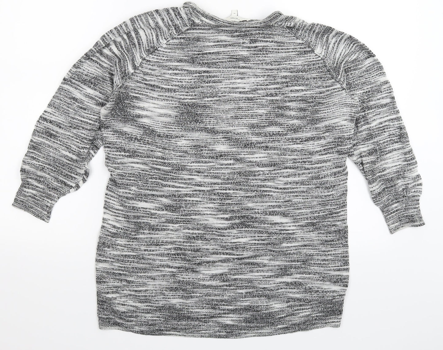 NEXT Womens Grey  Knit Pullover Jumper Size 16