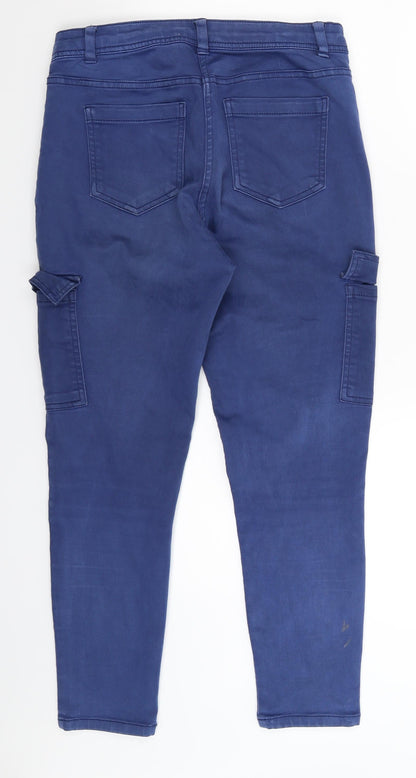 Womens UK Size 10 Marks and Spencer Extra-Slim Fit Skinny Blue Jeans