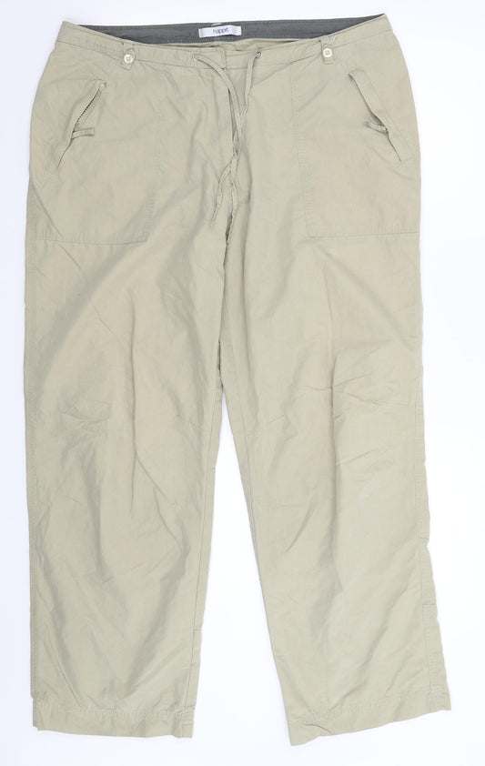 Womens UK Size 36 in Happit Regular Fit  Beige Trousers