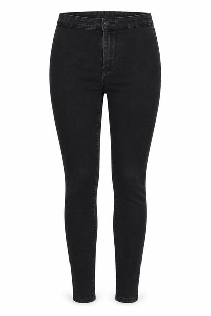 Womens UK Size 8 Denim Co Extra-Slim Fit Jegging Black Jeans