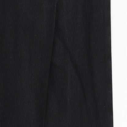 Denim Co Womens Black  Denim Jegging Jeans Size 8 L29 in