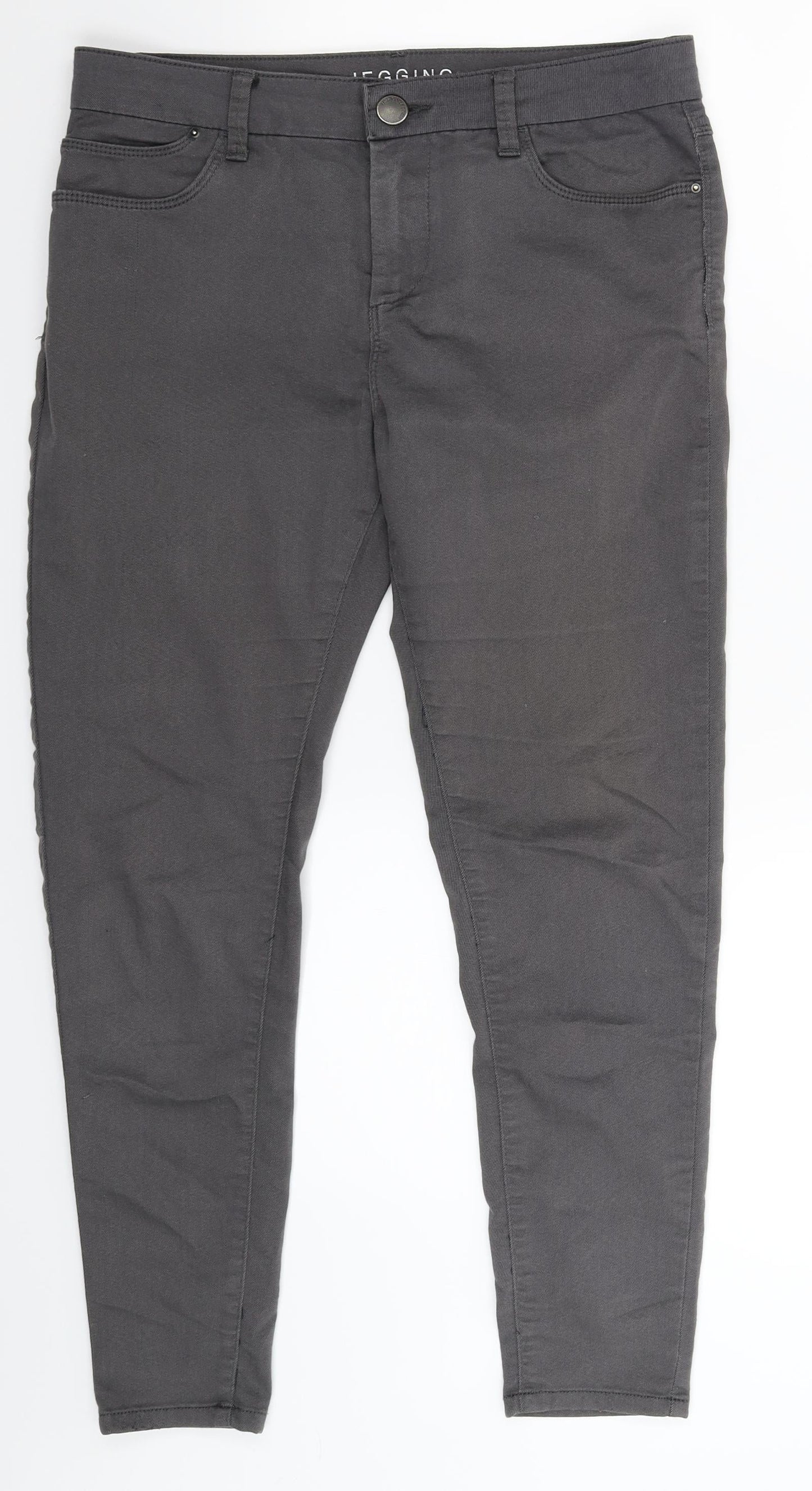 Womens UK Size 12 Marks and Spencer Extra-Slim Fit Jegging Grey Jeans