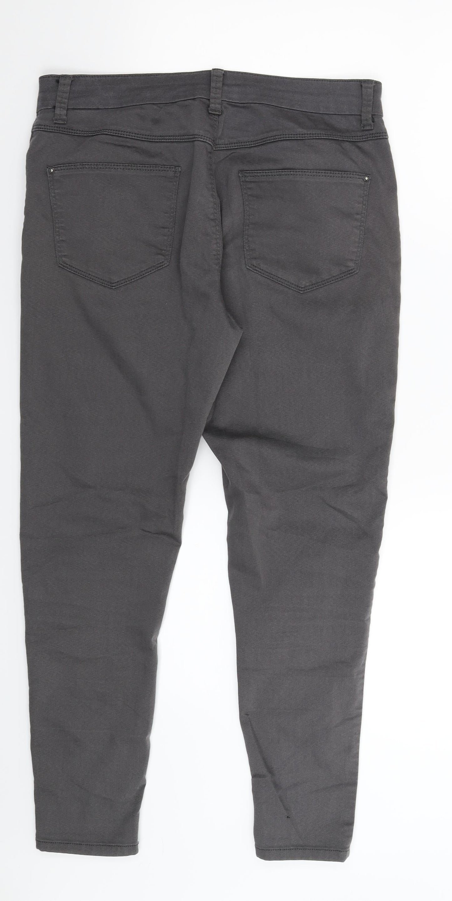 Womens UK Size 12 Marks and Spencer Extra-Slim Fit Jegging Grey Jeans