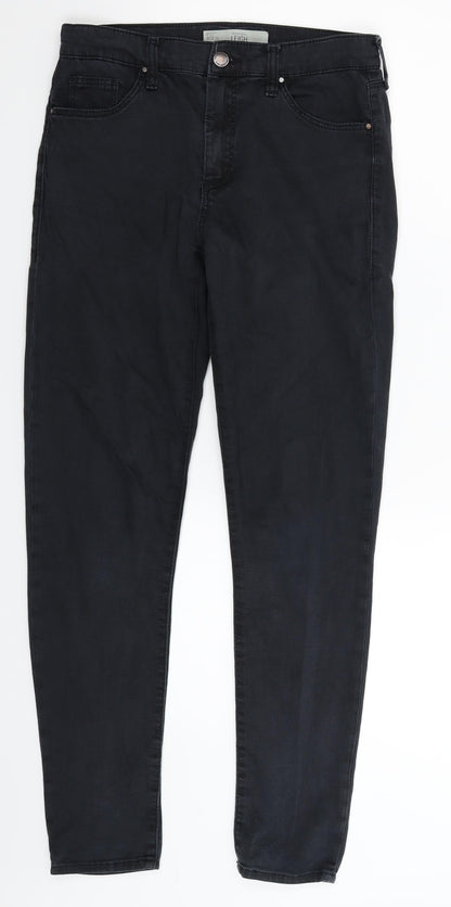Topshop Womens Black  Denim Jegging Jeans Size 28 in L28 in