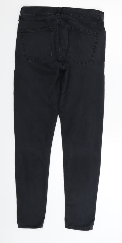Topshop Womens Black  Denim Jegging Jeans Size 28 in L28 in