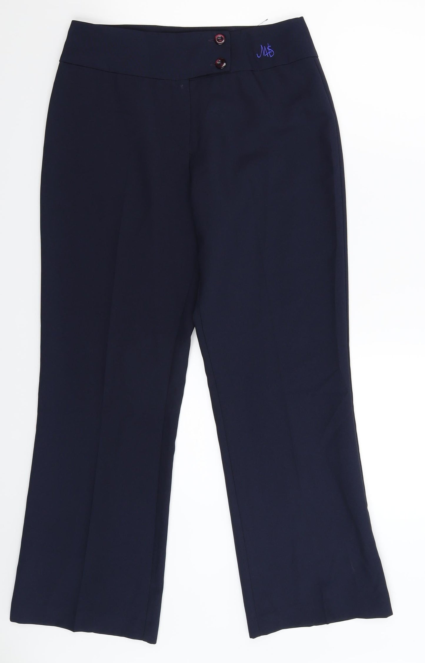 Davenports Womens Blue   Trousers  Size 28 in L28 in