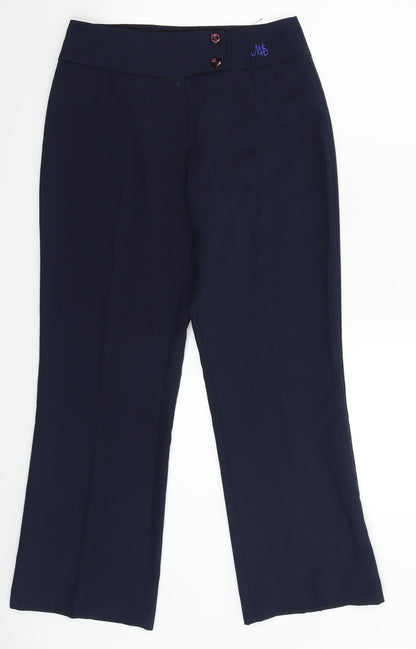 Davenports Womens Blue   Trousers  Size 28 in L28 in