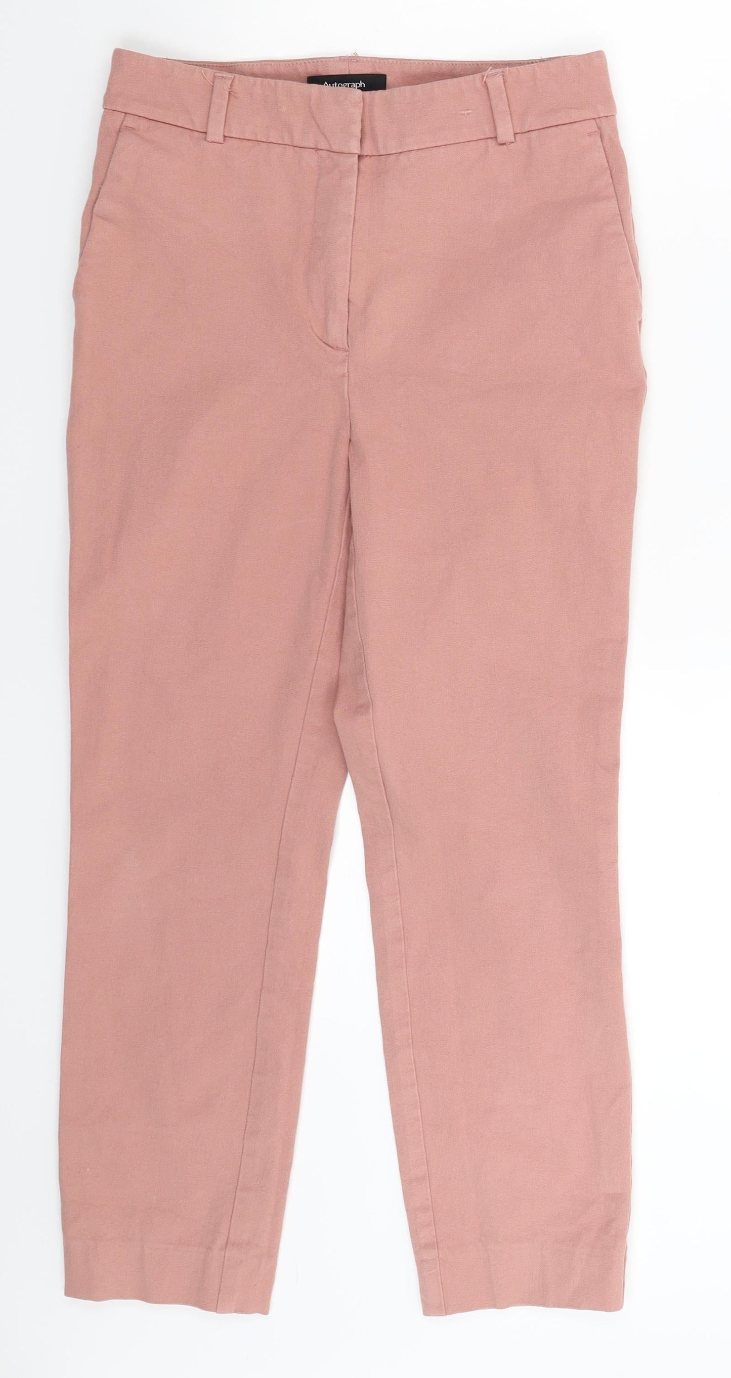 Womens UK Size 6 Marks and Spencer Extra-Slim Fit Skinny Pink Jeans