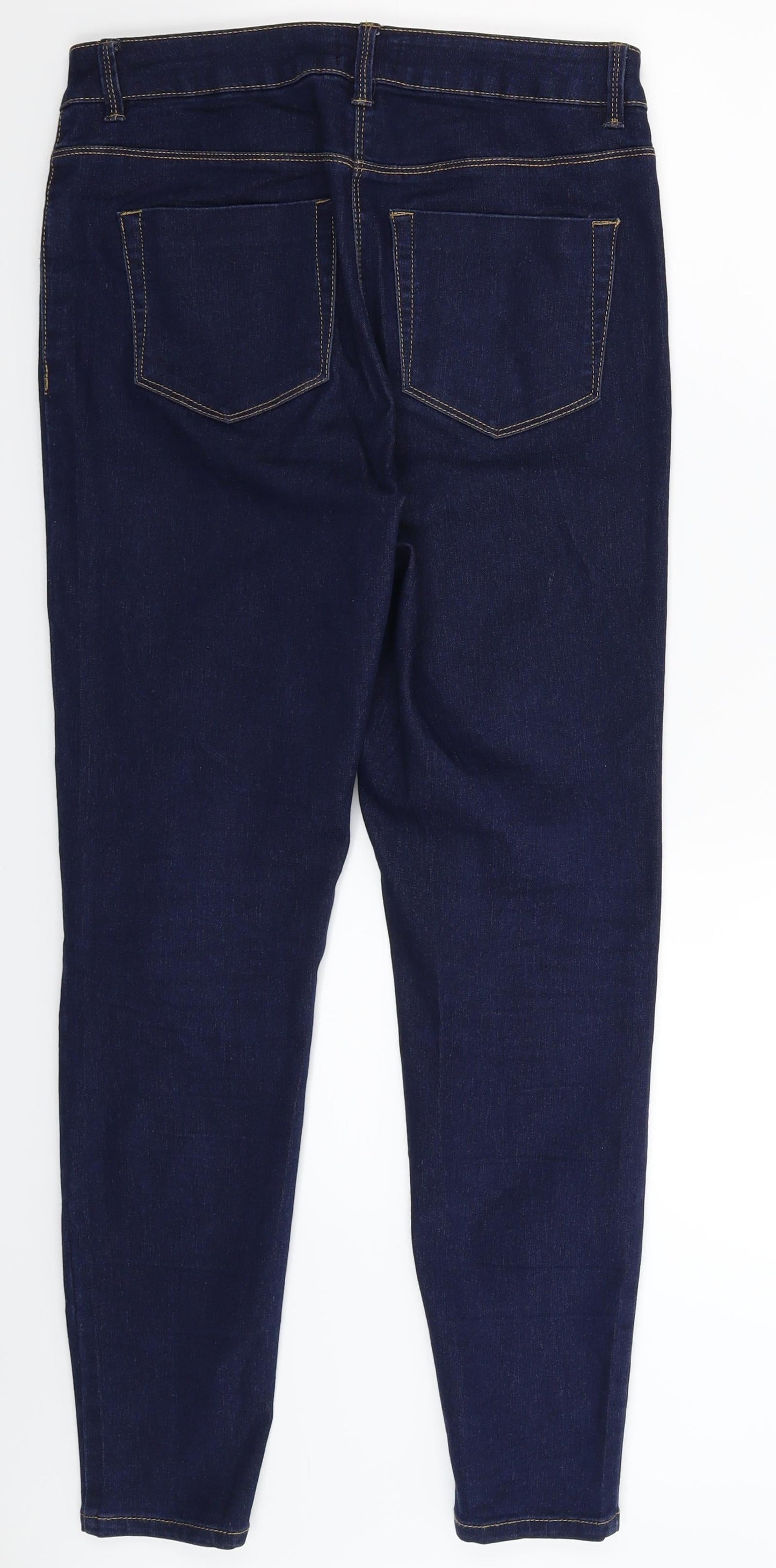 Womens UK Size 10 Papaya Extra-Slim Fit Skinny Blue Jeans