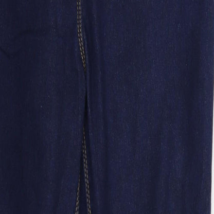 Womens UK Size 10 Papaya Extra-Slim Fit Skinny Blue Jeans