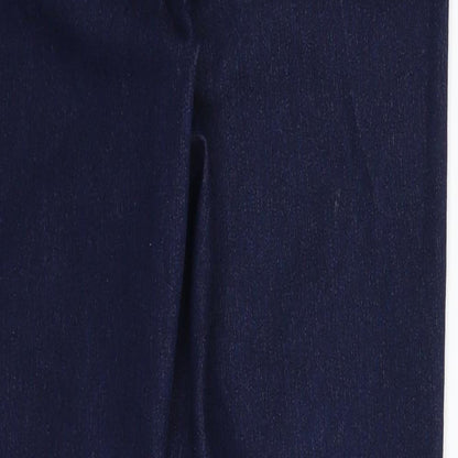 Womens UK Size 10 Papaya Extra-Slim Fit Skinny Blue Jeans
