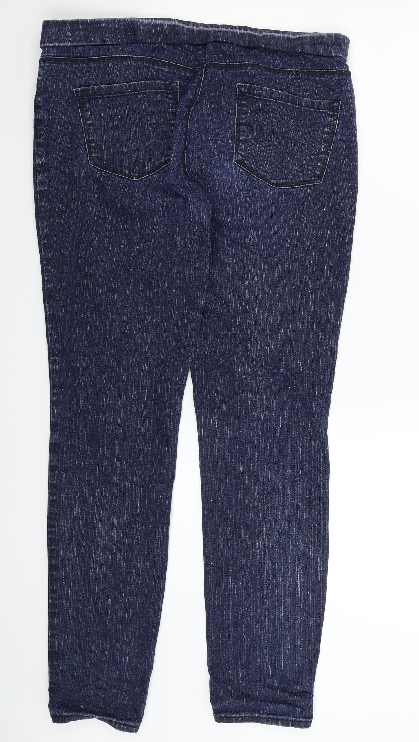 Womens UK Size 34 in Preworn Extra-Slim Fit Jegging Blue Jeans