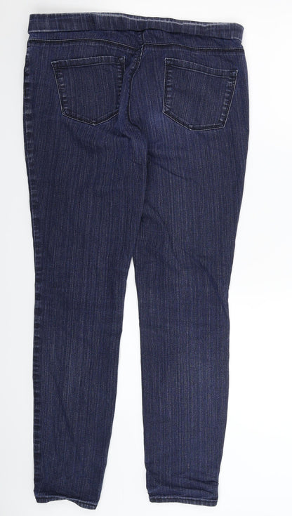 Womens UK Size 34 in Preworn Extra-Slim Fit Jegging Blue Jeans