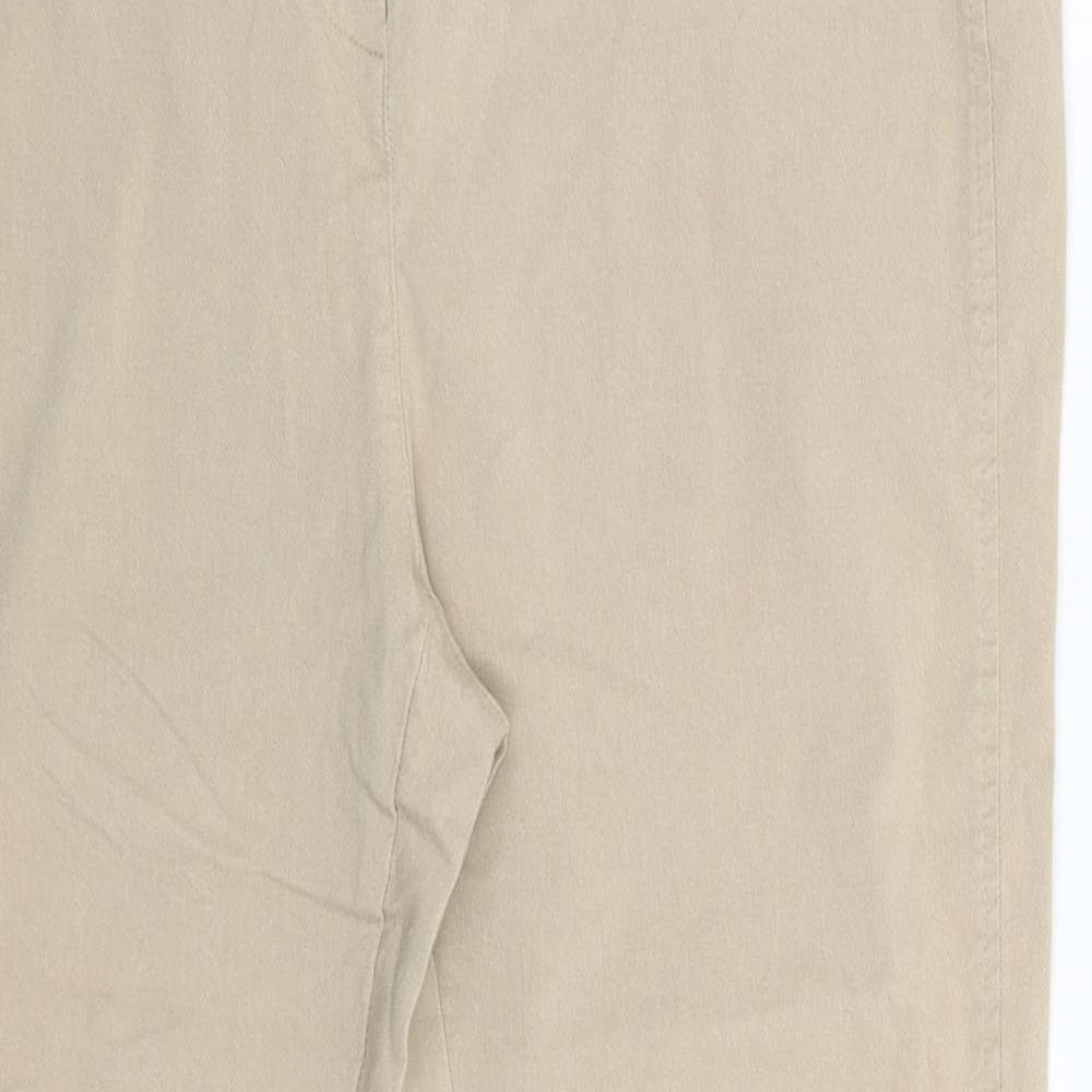 George Womens Beige   Trousers  Size 14 L24 in