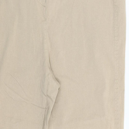 George Womens Beige   Trousers  Size 14 L24 in