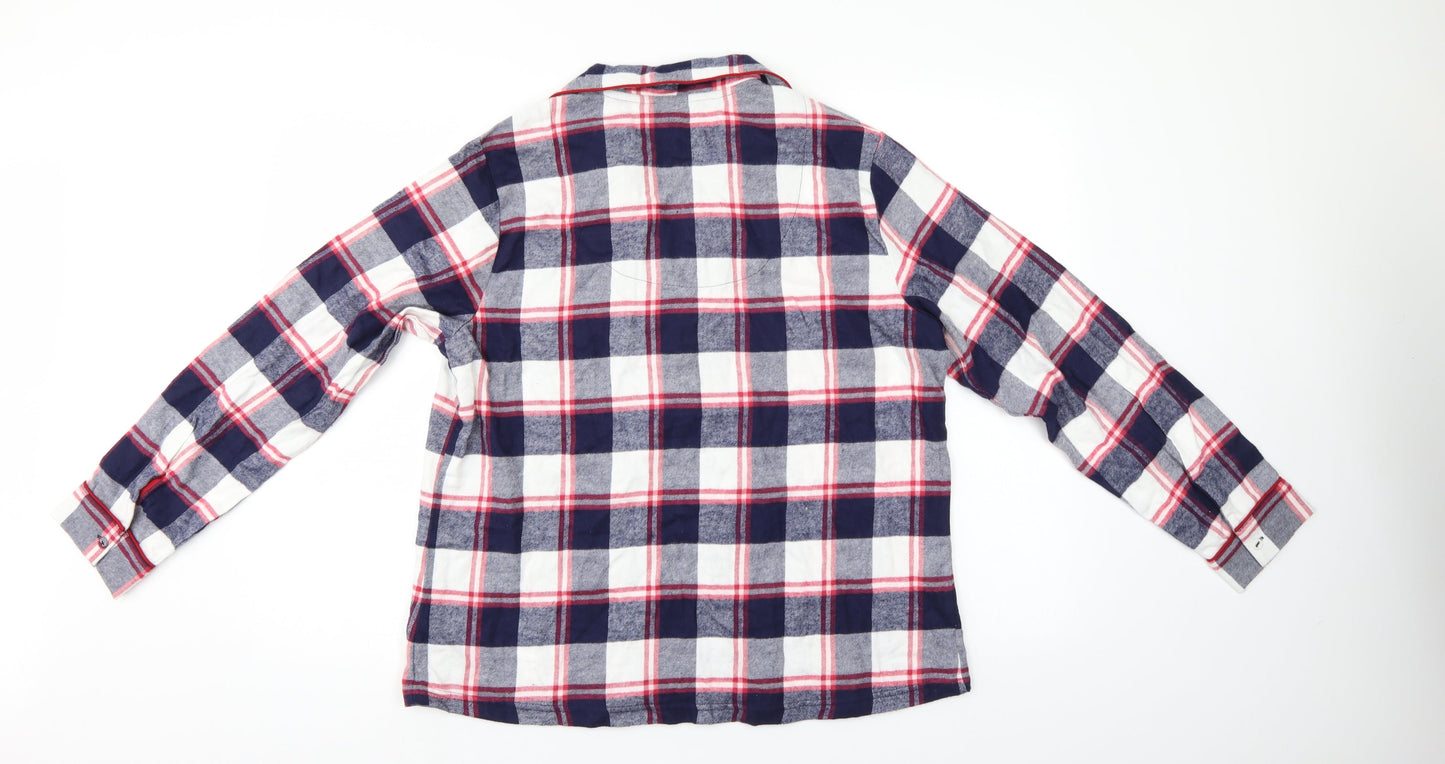 Womens UK Size M Linea Multicoloured Basic Button-Up