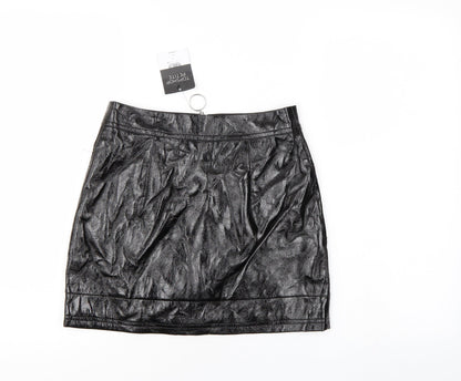 Top Shop Womens Black   Mini Skirt Size 6
