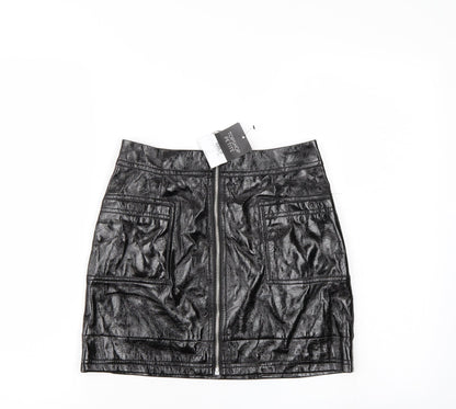 Top Shop Womens Black   Mini Skirt Size 6