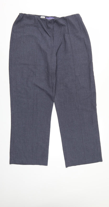 Autonomy Womens Grey   Trousers  Size 16 L27 in