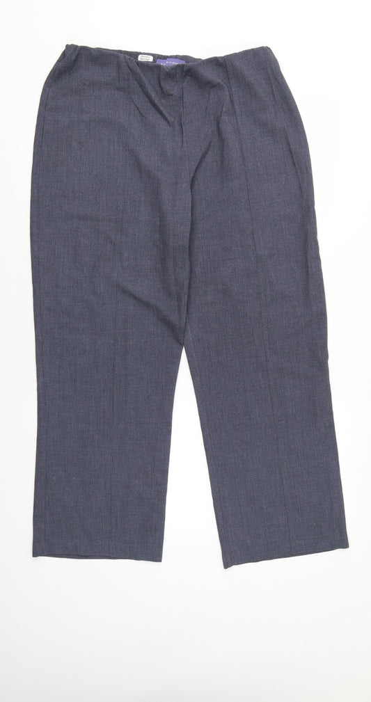 Autonomy Womens Grey   Trousers  Size 16 L27 in