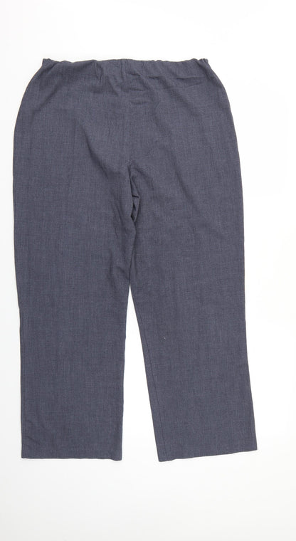 Autonomy Womens Grey   Trousers  Size 16 L27 in