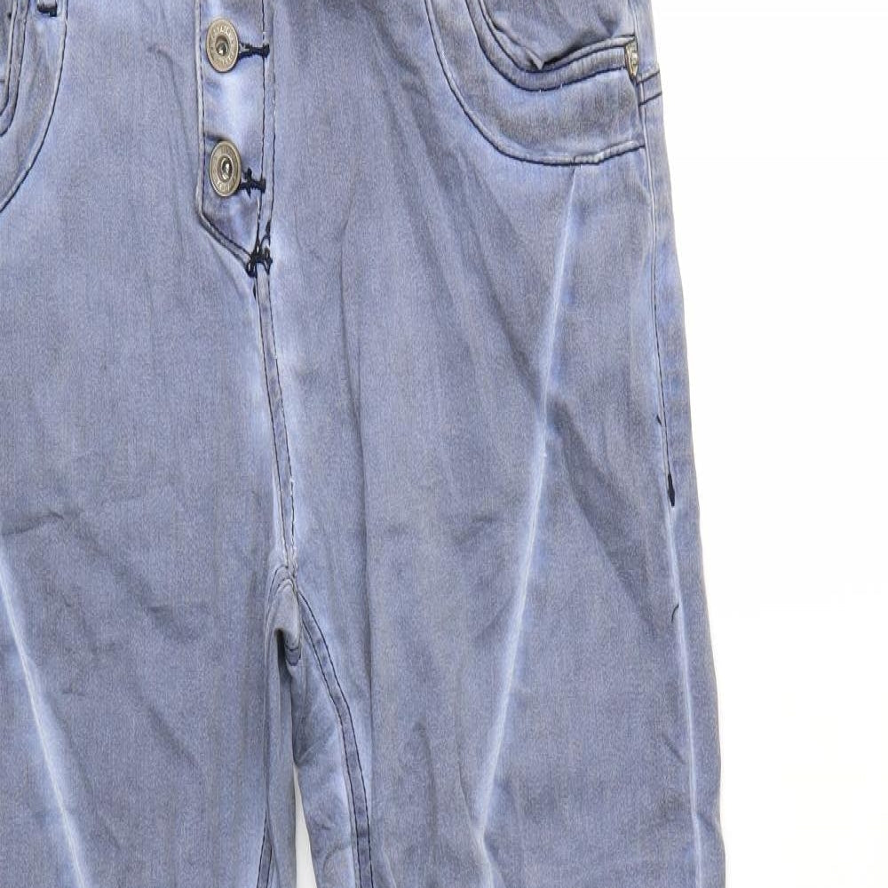 Daysie Womens Grey  Denim Straight Jeans Size 10 L28 in