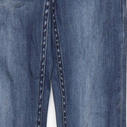Womens UK Size  Cecil Regular Fit Straight Blue Jeans